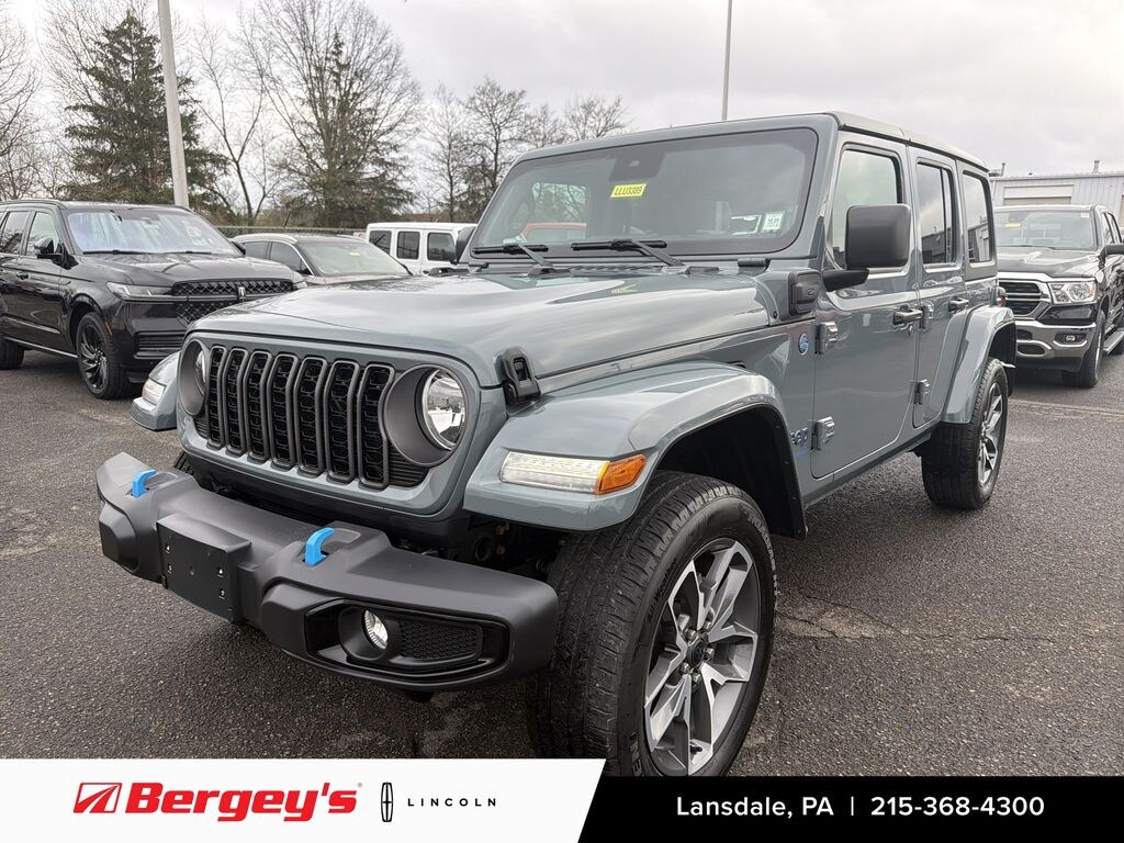 Used 2024 Jeep Wrangler Unlimited 4xe 2.0L 4WD Sport S w/ Convenience Pkg SUV