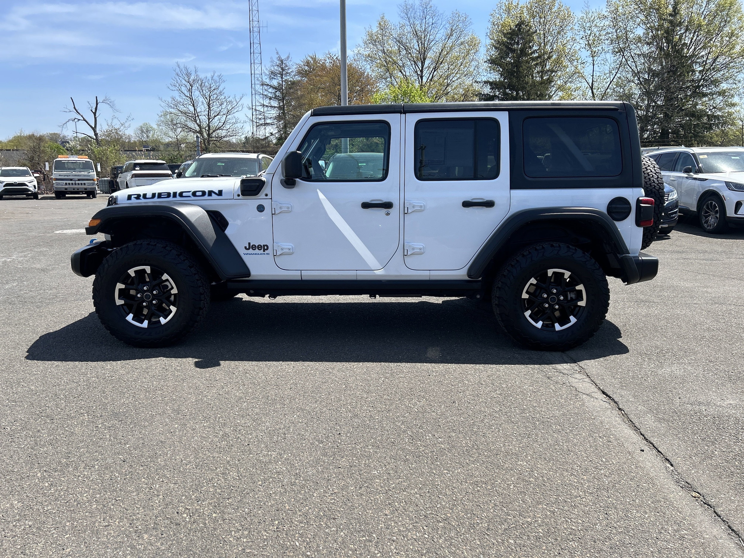 Used 2024 Jeep Wrangler 4xe Rubicon 4XE with VIN 1C4RJXR65RW241308 for sale in Lansdale, PA