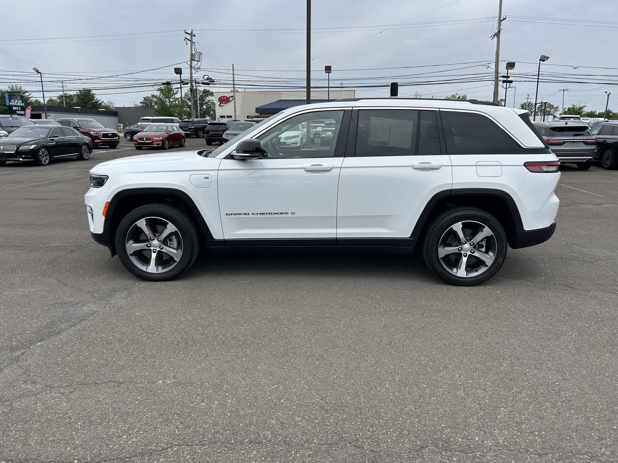 Used 2022 Jeep Grand Cherokee 4xe with VIN 1C4RJYB6XN8748140 for sale in Lansdale, PA