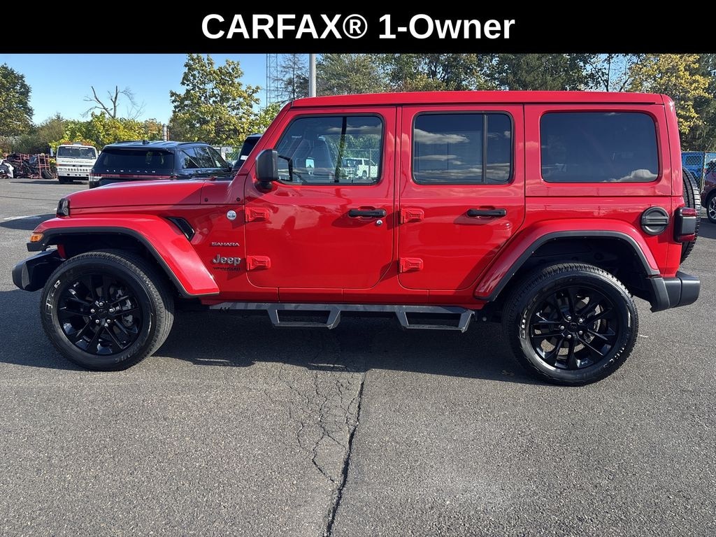 Used 2022 Jeep Wrangler 2.0T 4WD Sahara Sky Top w/ Cold Weather Pkg SUV