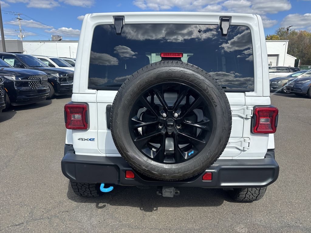 Used 2022 Jeep Wrangler Unlimited 4xe 2.0L 4WD Sahara Sky Top w/ Cold Weather Pkg SUV