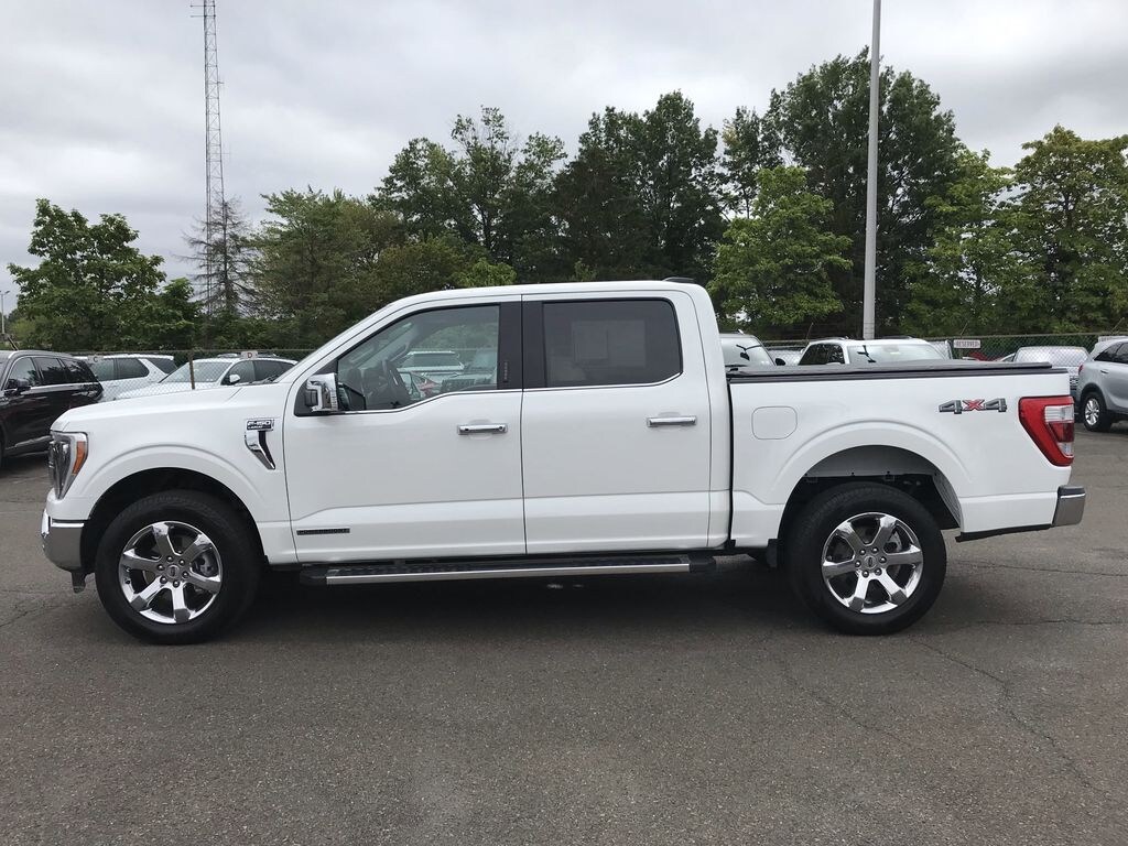 Used 2023 Ford F-150 3.5L Lariat 4WD w/ Bed Utility & Trailer Tow Pkg Truck SuperCrew Cab