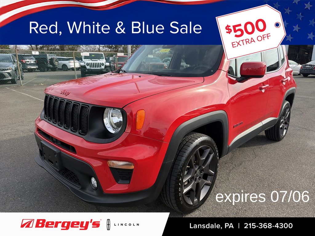 2022 Jeep Renegade 1.3T 4WD Red Edition w/ Convenience & Trailer