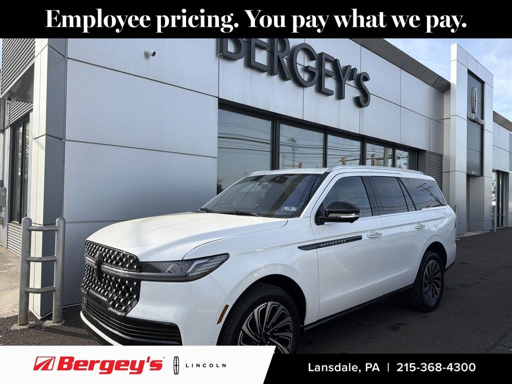 New 2025 Lincoln Navigator 3.5T 4WD Black Label w/ Panoramic Moonroof & Nav SUV
