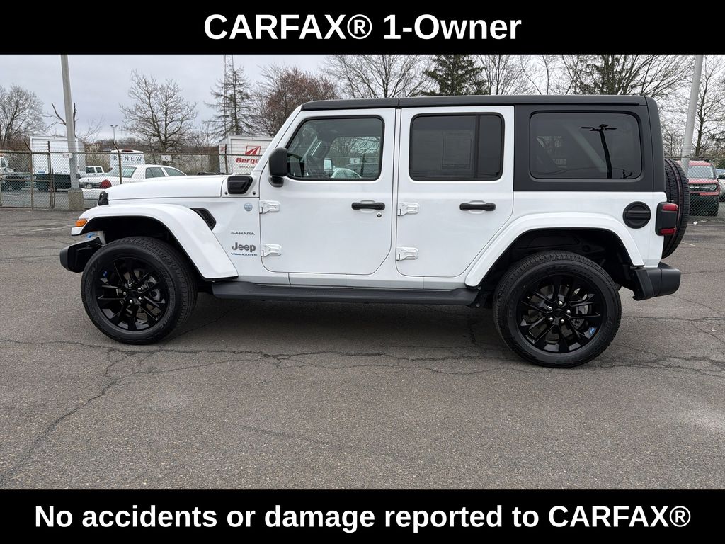 Used 2023 Jeep Wrangler 4xe Sahara 4XE with VIN 1C4JJXP66PW579619 for sale in Lansdale, PA