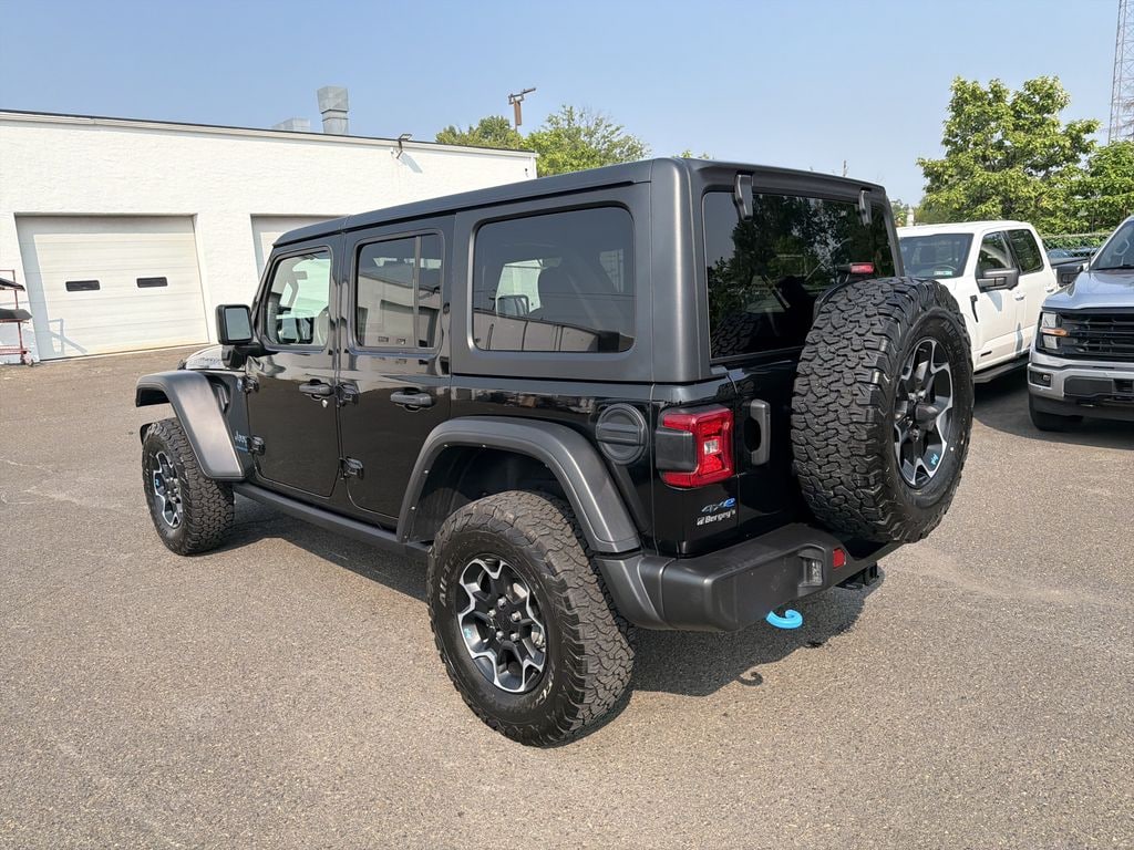 Used 2023 Jeep Wrangler Unlimited 4xe 2.0L 4WD Rubicon Hard Top w/ Cold Weather & Trailer Tow Pkg SUV