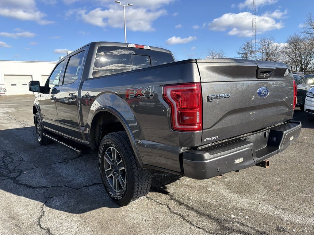 Used 2015 Ford F-150 2.7T 4WD Lariat w/ FX4-Off Road & Trailer Tow Pkg Truck SuperCrew Cab