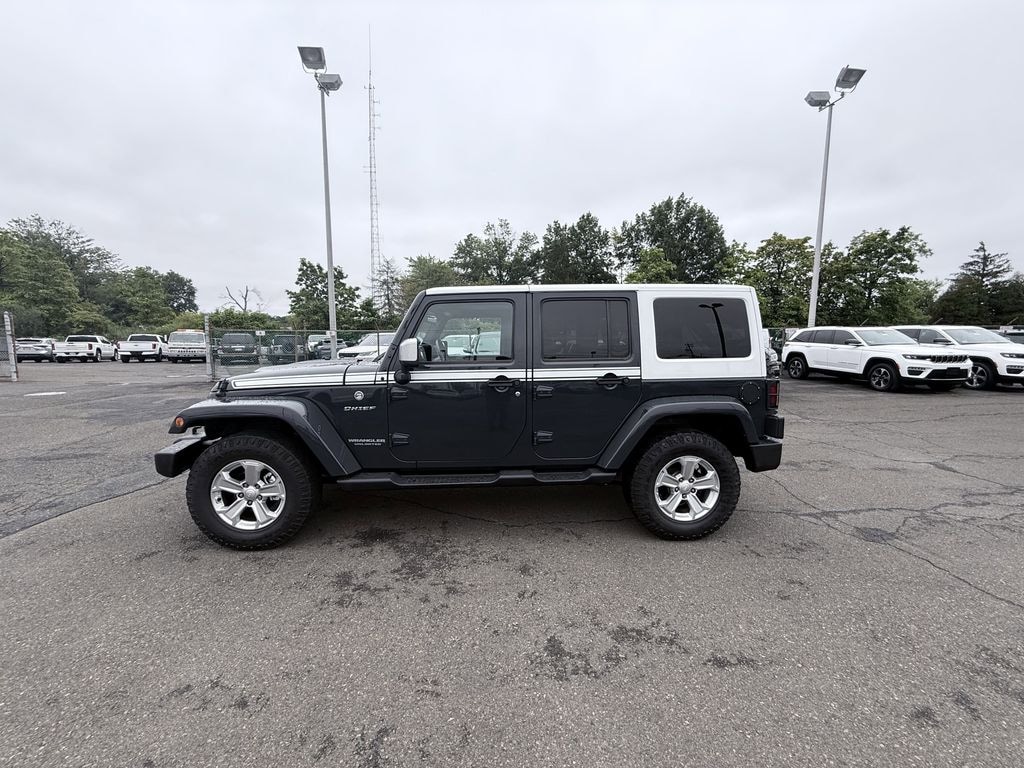 Used 2017 Jeep Wrangler JK Unlimited 3.6L 4WD Chief Sahara w/ Trailer Tow & Connectivity Group SUV