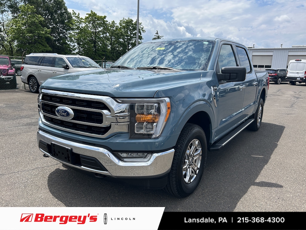 Used 2023 Ford F-150 2.7T 4WD XLT w/ Navigation & Appearance Pkg Truck SuperCrew Cab