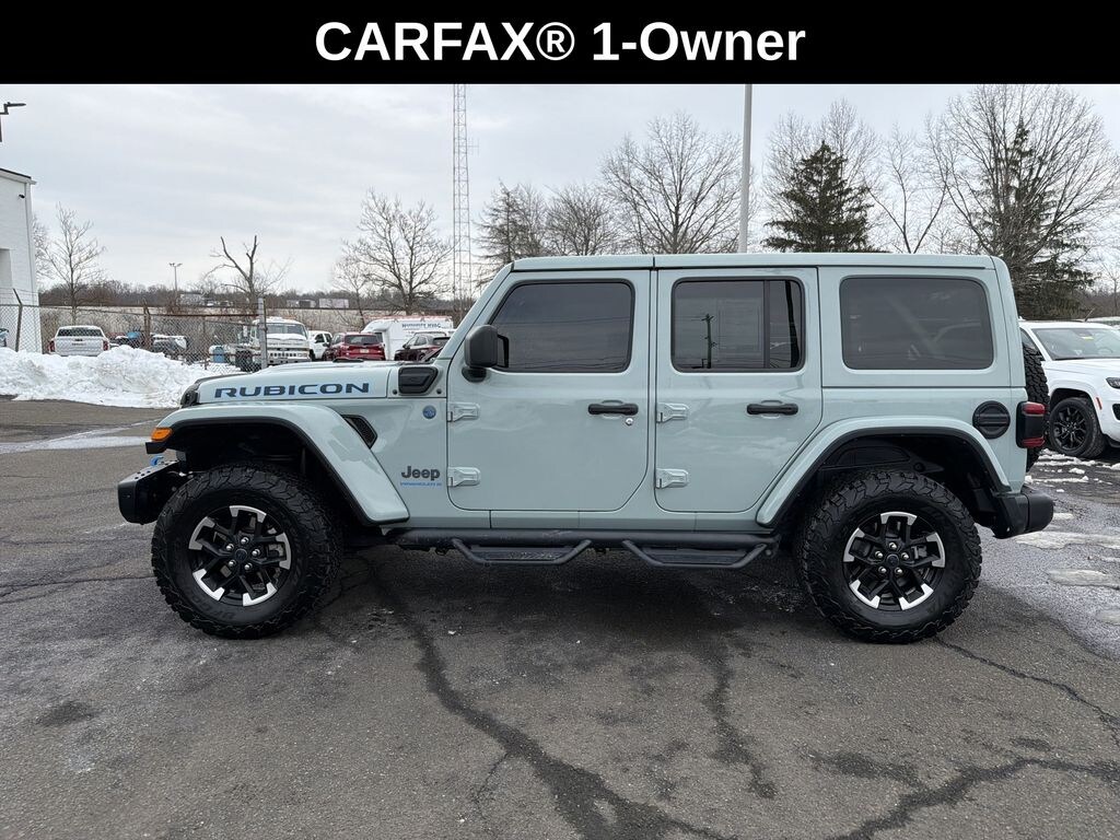 Used 2024 Jeep Wrangler Unlimited 4xe 2.0L 4WD Rubicon X Hard Top w/ Heated Seats SUV
