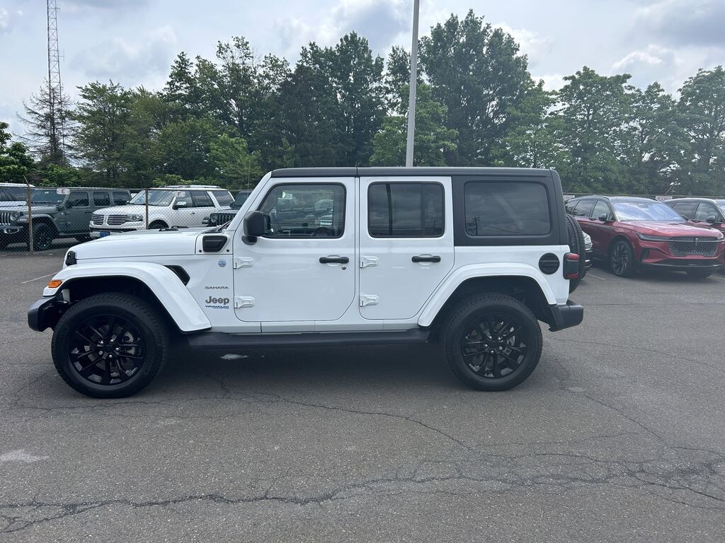 Used 2022 Jeep Wrangler Unlimited 4xe 2.0L 4WD Sahara Hard Top w/ Cold Weather Pkg SUV