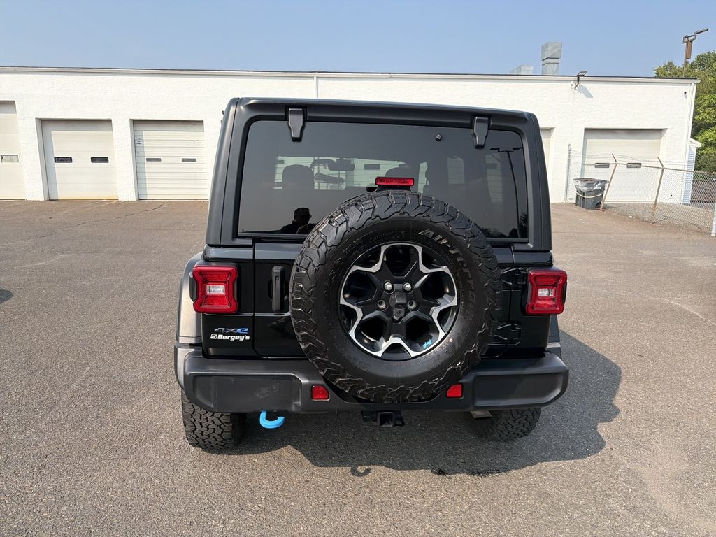 Used 2023 Jeep Wrangler Unlimited 4xe 2.0L 4WD Rubicon Hard Top w/ Cold Weather & Trailer Tow Pkg SUV