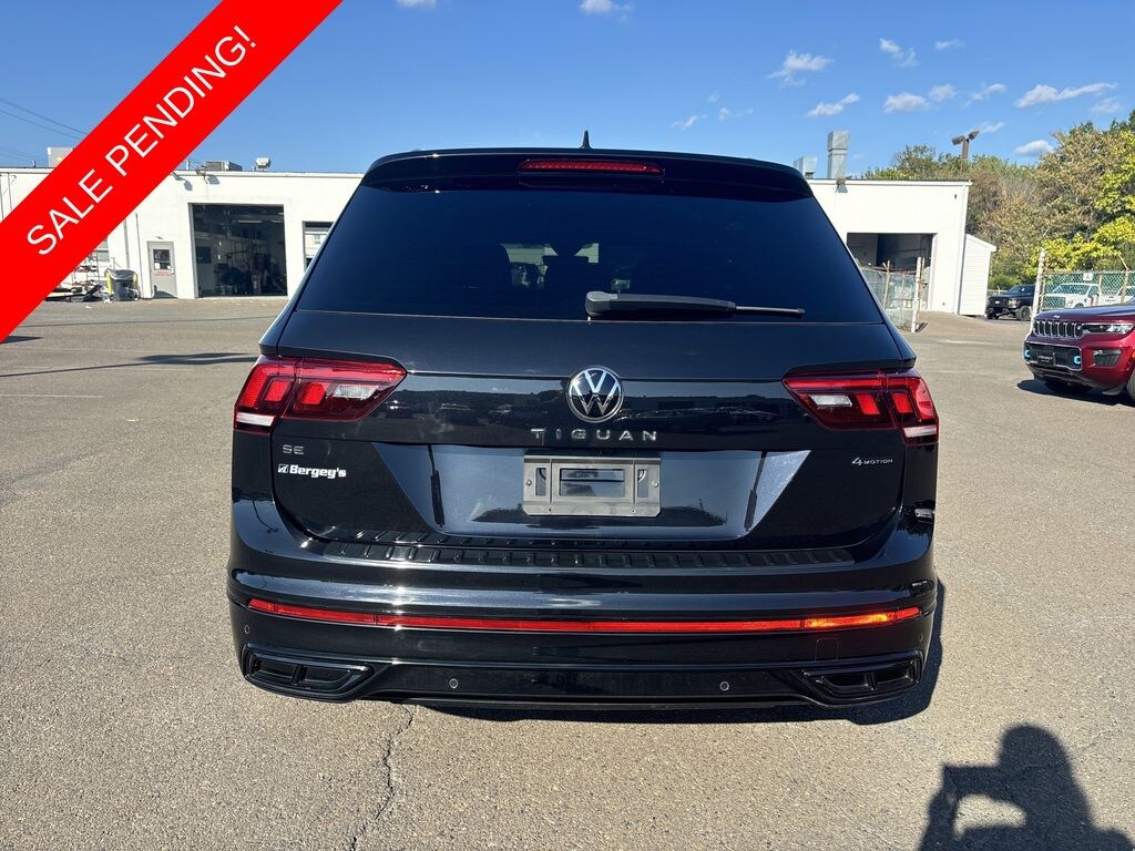 Used 2022 Volkswagen Tiguan 2.0T AWD SE R-Line Black Edition w/ Panoramic Moonroof SUV