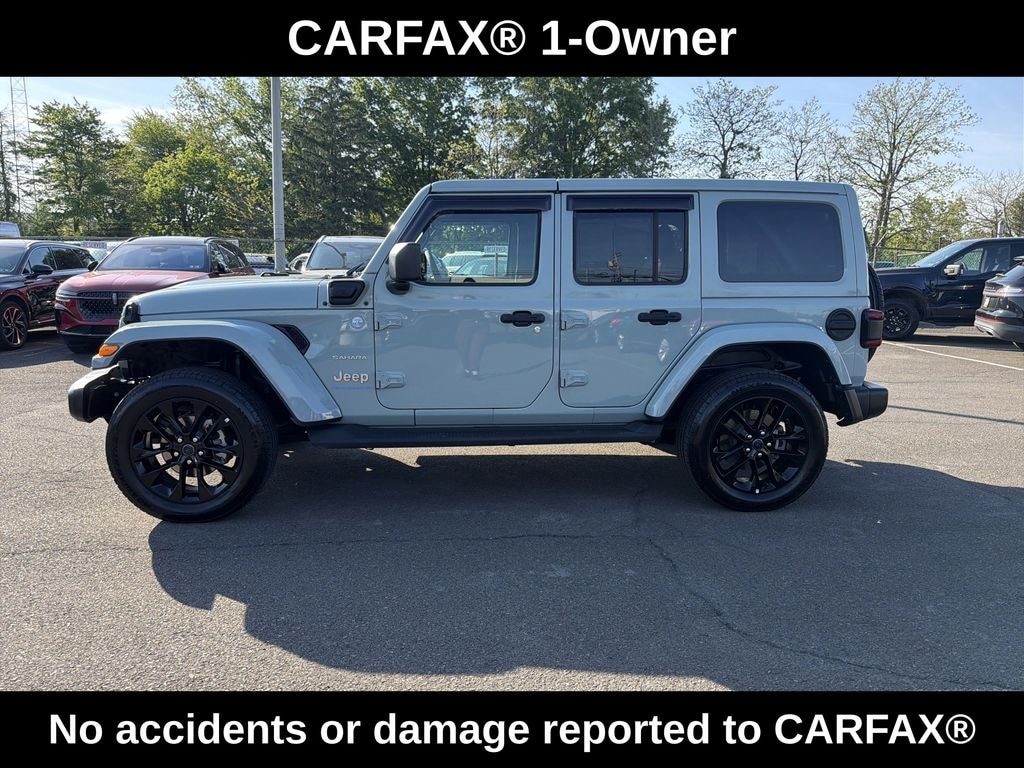 Used 2024 Jeep Wrangler Unlimited 4xe 2.0L 4WD Sahara Hard Top w/ Technology Pkg SUV