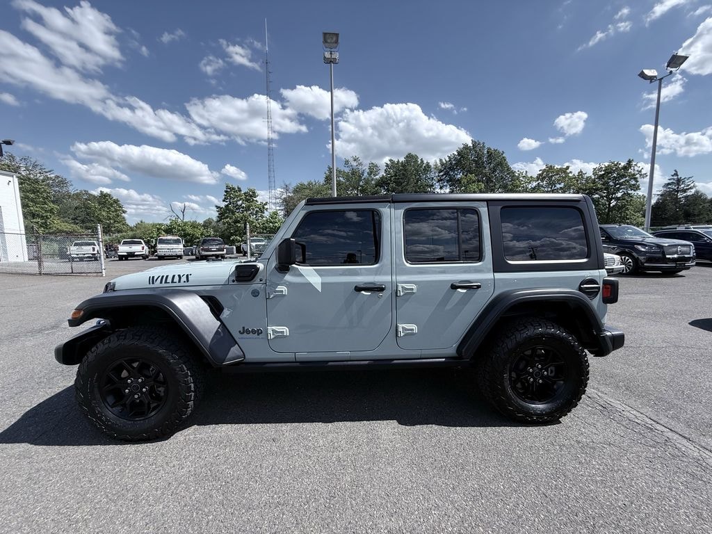 Used 2024 Jeep Wrangler Unlimited 4xe 2.0L 4WD Willys Hard Top w/ Convenience Pkg SUV
