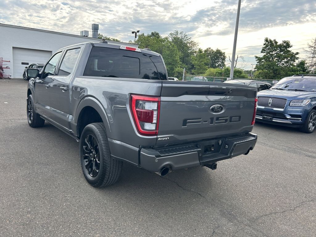 Used 2023 Ford F-150 3.5L 4WD Lariat PowerBoost w/ Black Appearance & Sport Pkg Truck SuperCrew Cab