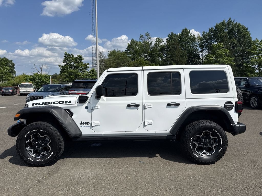 Used 2022 Jeep Wrangler Unlimited 4xe 2.0L 4WD Rubicon Hard Top w/ Cold Weather & Advanced Safety Pkg SUV