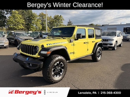 2024 Jeep Wrangler Unlimited 4xe 2.0L 4WD Rubicon Soft Top w/ Convenience & Technology Group SUV