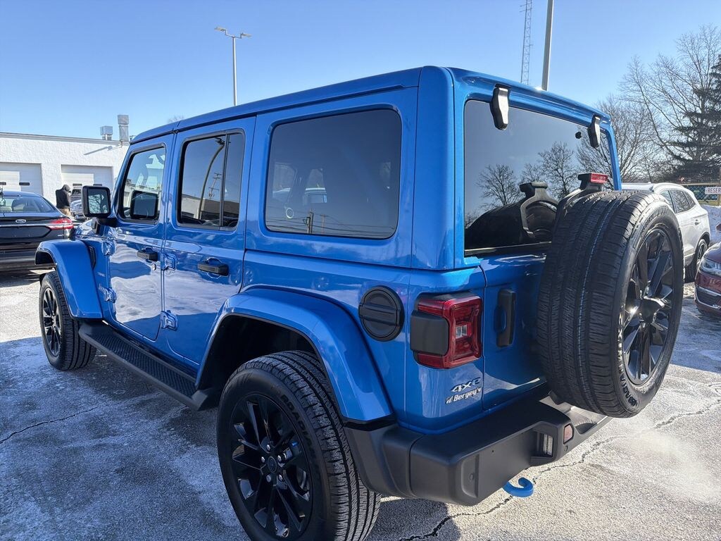 Used 2024 Jeep Wrangler Unlimited 4xe 2.0L 4WD Sahara Hard Top w/ Safety & Technology Pkg SUV