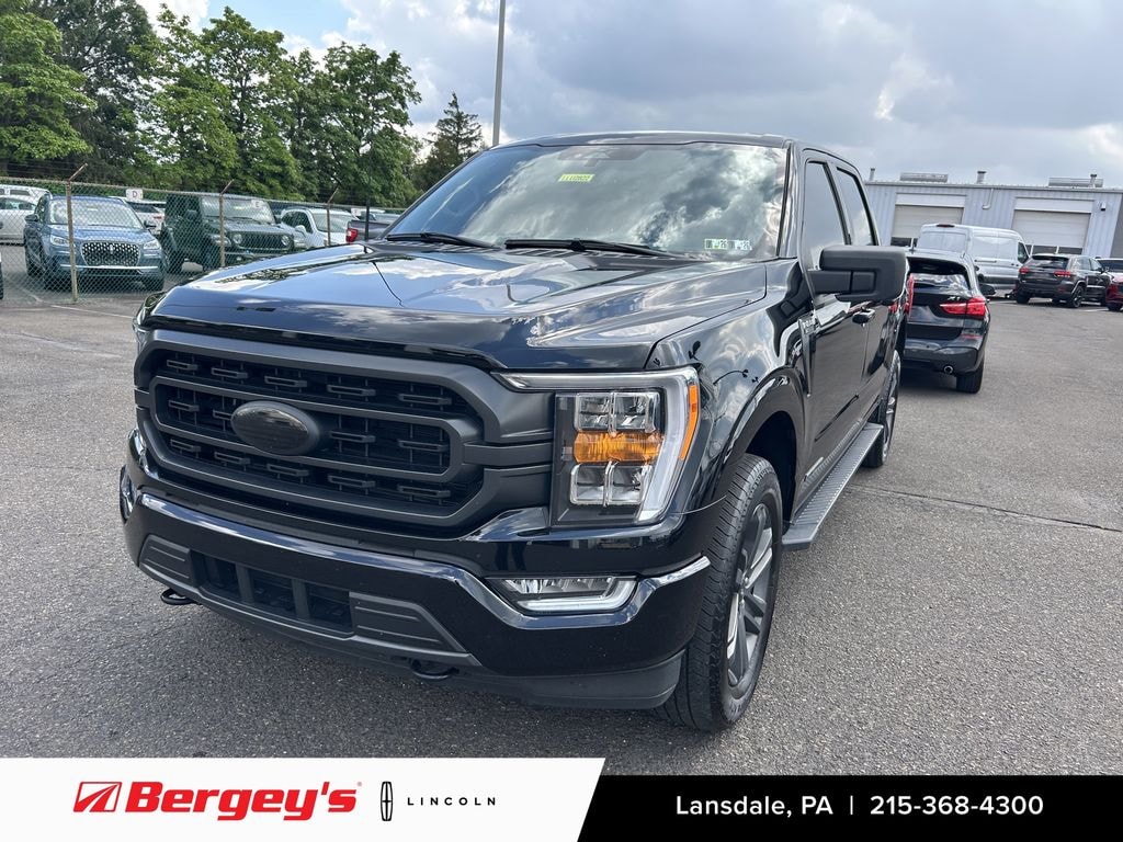 Used 2023 Ford F-150 3.5L 4WD XLT PowerBoost w/ Sport Appearance & Trailer Tow Pkg Truck SuperCrew Cab