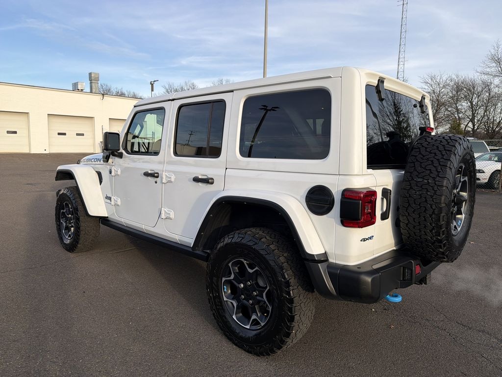 Used 2023 Jeep Wrangler Unlimited 4xe 2.0L 4WD Rubicon Hard Top w/ Cold Weather & Trailer Tow Pkg SUV