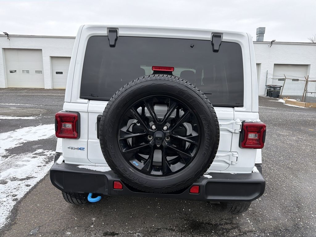 Used 2022 Jeep Wrangler Unlimited 4xe 2.0L 4WD Sahara Skytop w/ Cold Weather Pkg SUV