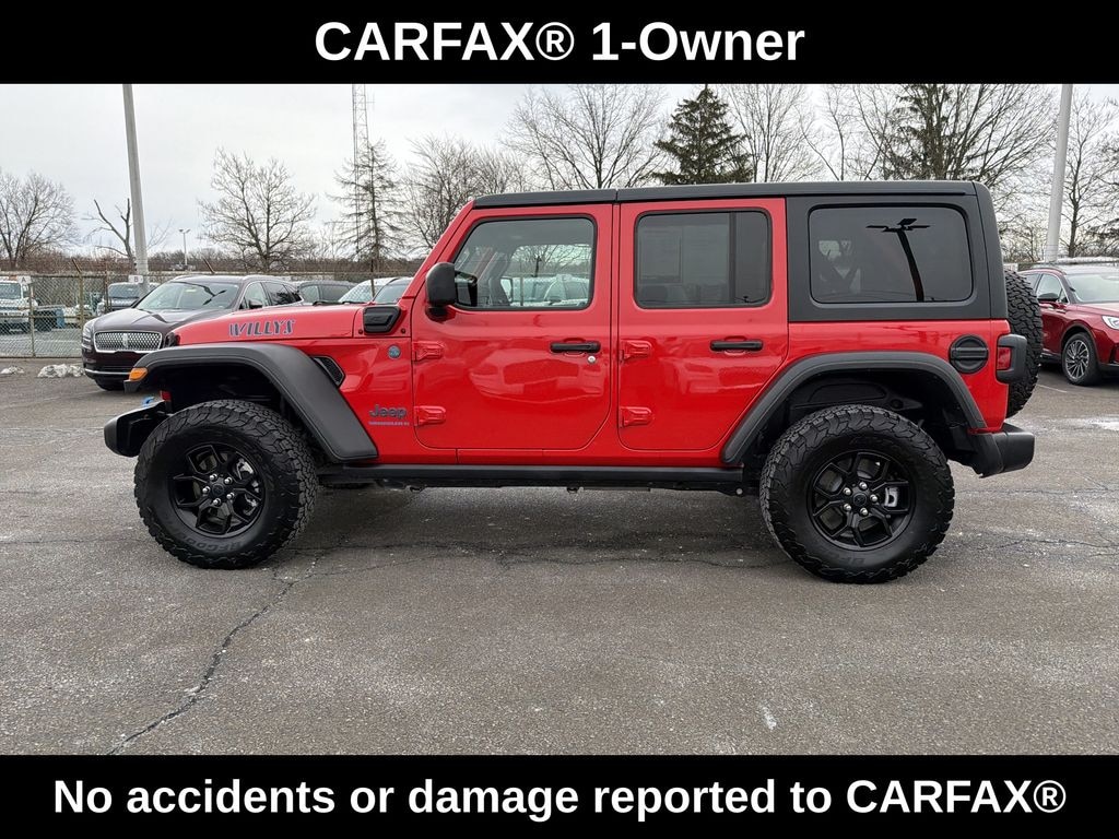 Used 2024 Jeep Wrangler Unlimited 4xe 2.0L 4WD Willys Hard Top w/ Convenience Pkg SUV