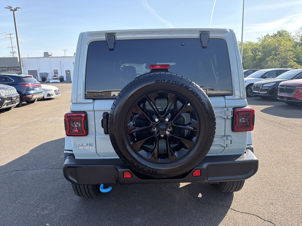 Used 2024 Jeep Wrangler Unlimited 4xe 2.0L 4WD Sahara Hard Top w/ Technology Pkg SUV
