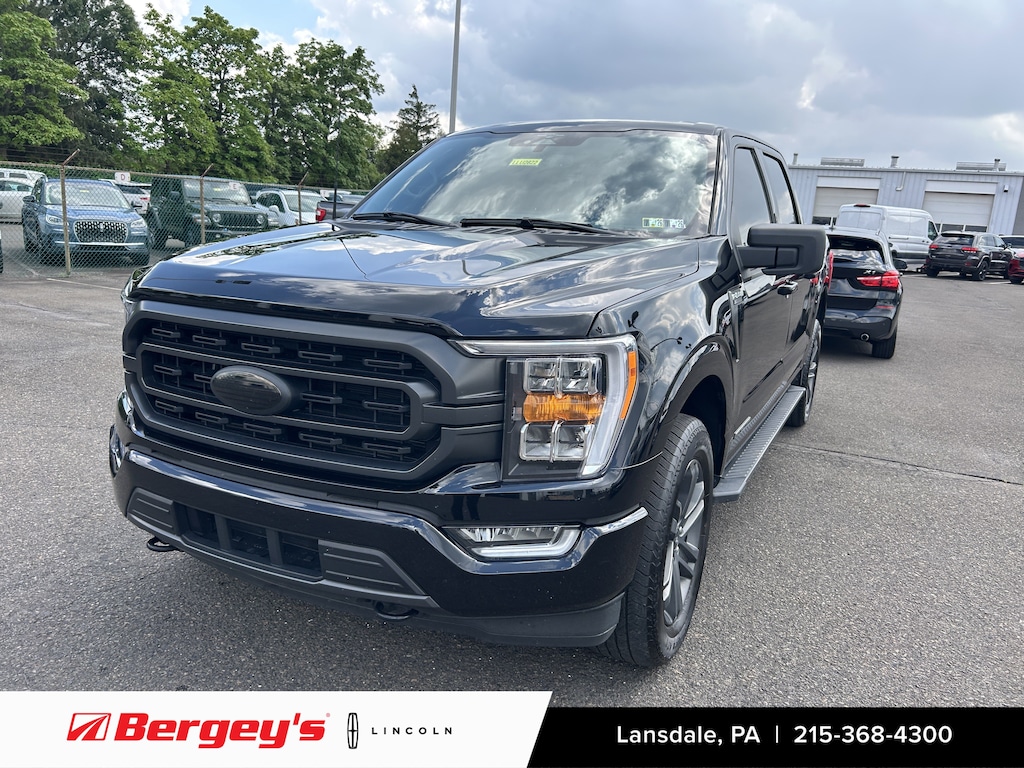 Used 2023 Ford F-150 3.5L 4WD XLT PowerBoost w/ Sport Appearance & Trailer Tow Pkg Truck SuperCrew Cab
