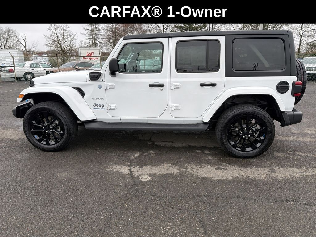 Used 2023 Jeep Wrangler Unlimited 4xe 2.0L 4WD Sahara Hard Top w/ Cold Weather Pkg SUV