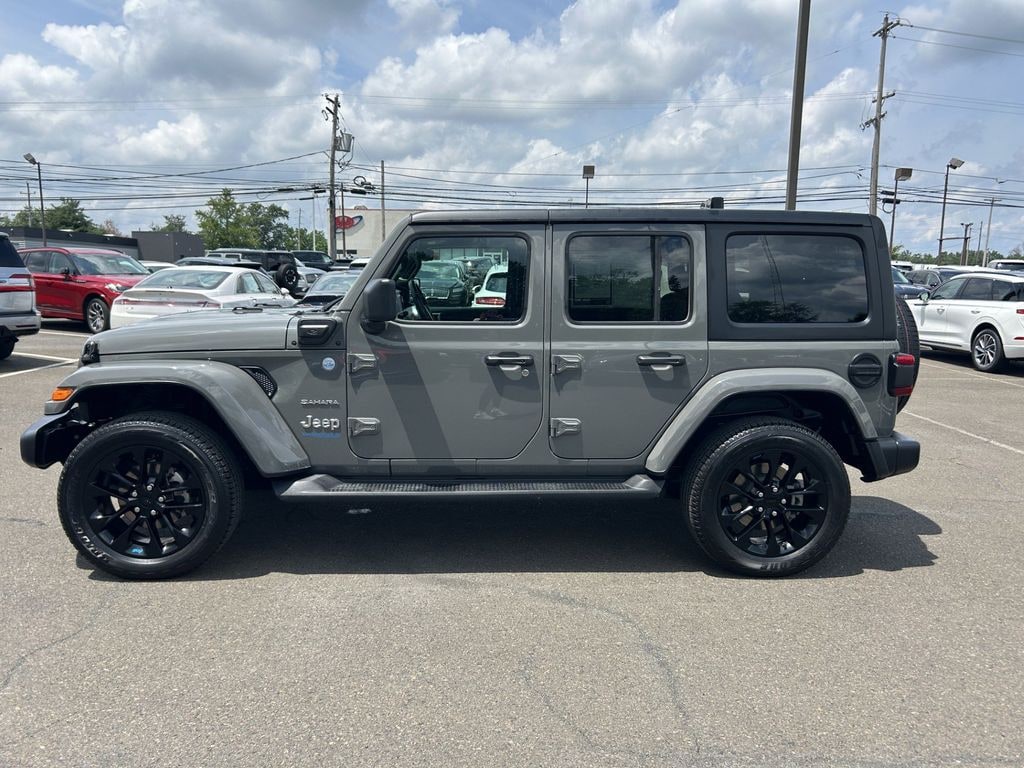 Used 2022 Jeep Wrangler Unlimited 4xe 2.0L 4WD Sahara Hard Top w/ Cold Weather Pkg SUV