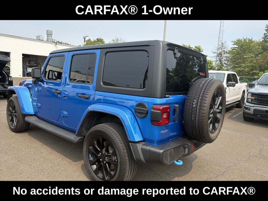 Used 2023 Jeep Wrangler Unlimited 4xe 2.0L 4WD Sahara Hard Top w/ Cold Weather Pkg SUV