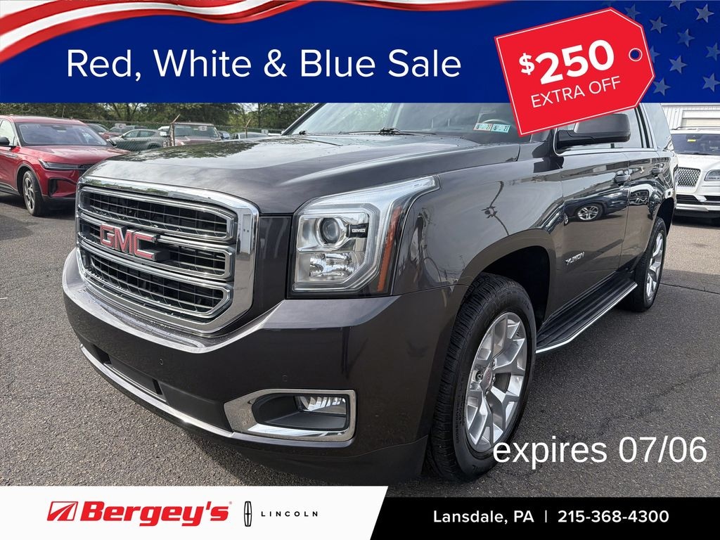 Used 2018 GMC Yukon 5.3L 4WD SLT Standard Edition w/ Enhanced Driver Alert Pkg SUV