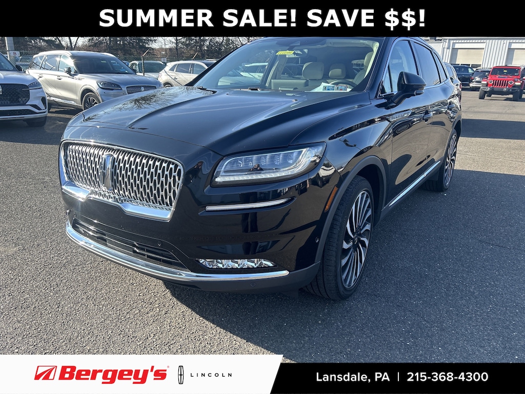 Used 2021 Lincoln Nautilus 2.7T AWD Black Label w/ Technology Pkg SUV