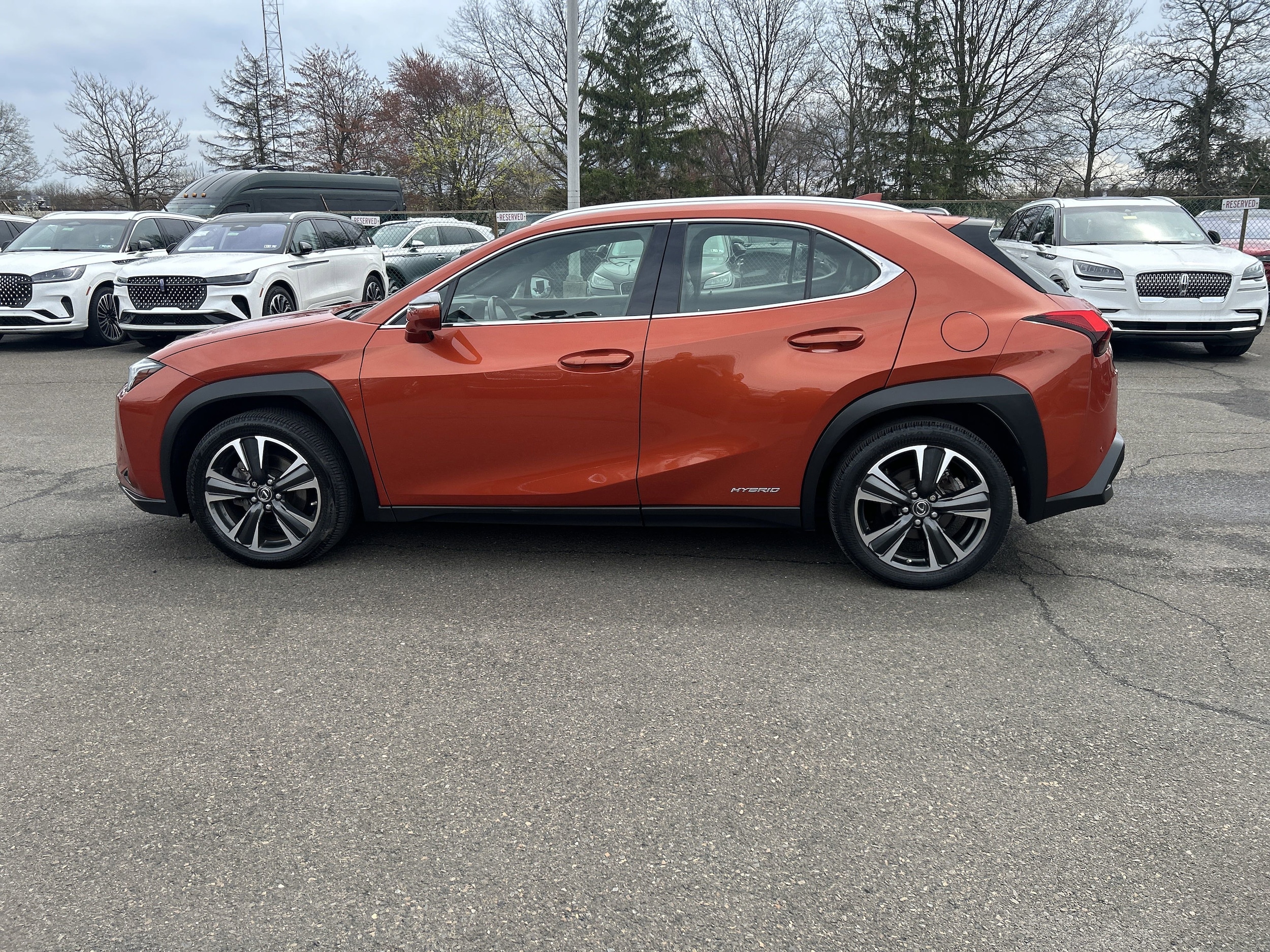 Used 2019 Lexus UX Hybrid 250h with VIN JTHU9JBH0K2013580 for sale in Lansdale, PA