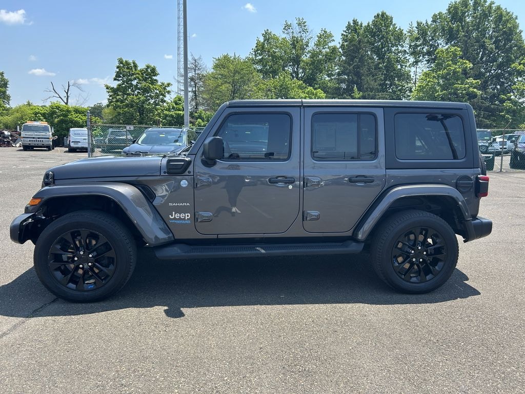 Used 2022 Jeep Wrangler Unlimited 4xe 2.0L 4WD Sahara Hard Top w/ Cold Weather Pkg SUV