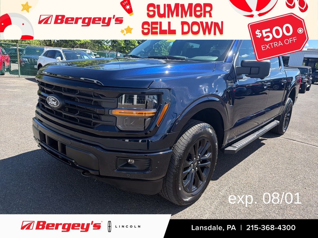 Used 2024 Ford F-150 2.7T 4WD XLT w/ Mobile Office & Black Appearance Pkg Truck