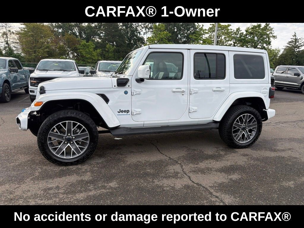 Used 2024 Jeep Wrangler Unlimited 4xe 2.0L 4WD High Altitude Skytop w/ Navigation SUV