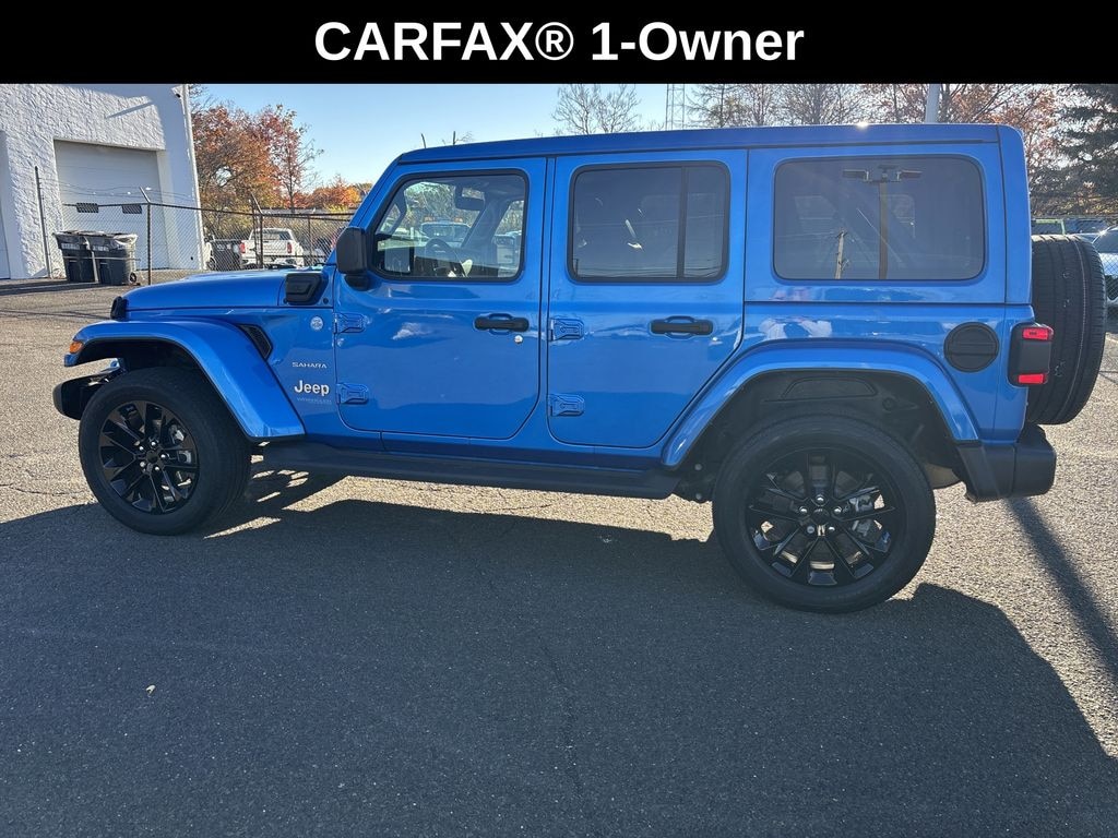 Used 2022 Jeep Wrangler Unlimited 4xe 2.0L 4WD Sahara Skytop w/ Cold Weather & Safety Pkg SUV