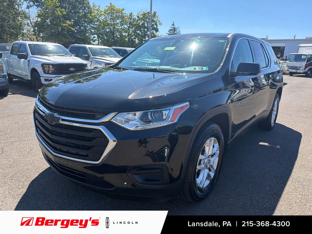 Used 2018 Chevrolet Traverse LS with VIN 1GNEVFKW5JJ118429 for sale in Lansdale, PA