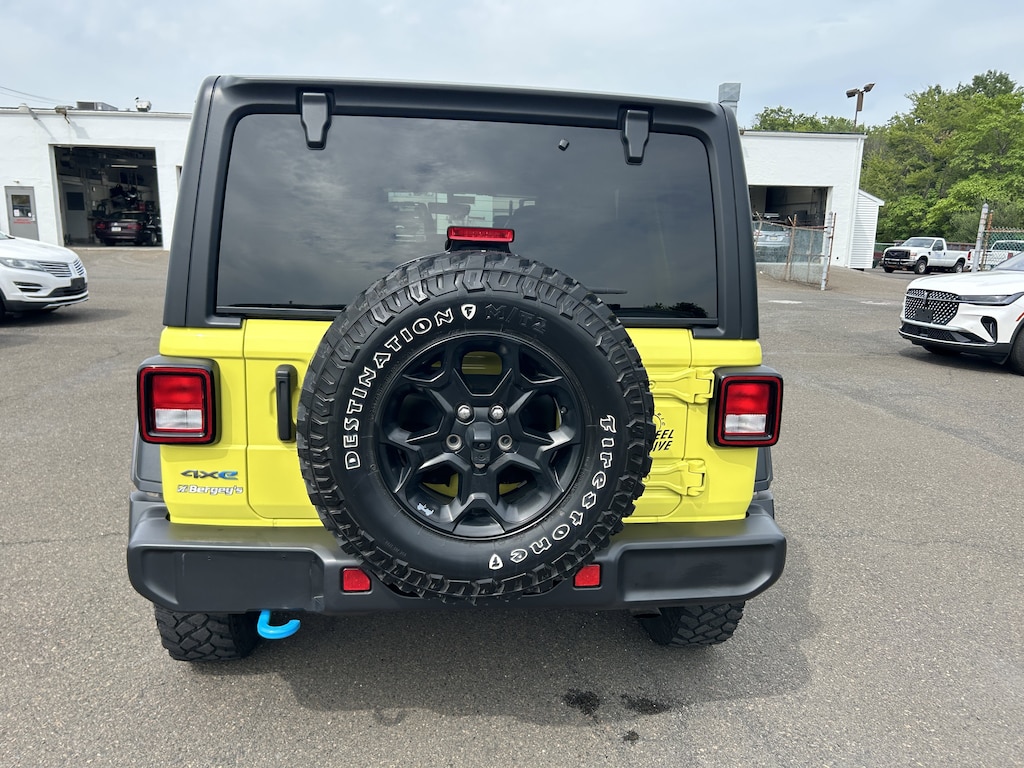 Used 2023 Jeep Wrangler Unlimited 4xe 2.0L 4WD Willys Hard Top w/ Convenience & Cold Weather Pkg SUV