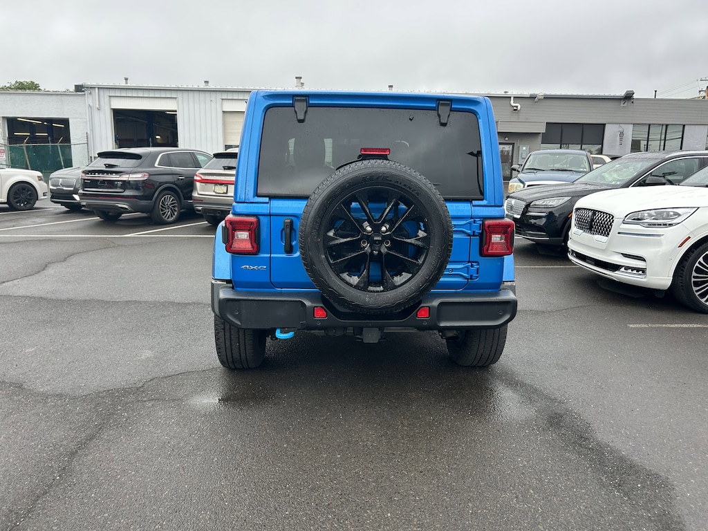 Used 2022 Jeep Wrangler Unlimited 4xe 2.0L 4WD Sahara w/ Cold Weather & Safety Pkg SUV
