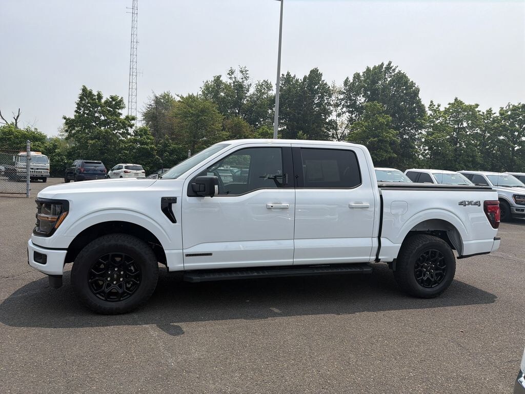 Used 2024 Ford F-150 3.5L 4WD XLT PowerBoost SuperCrew w/ Black Appearance Pkg Truck