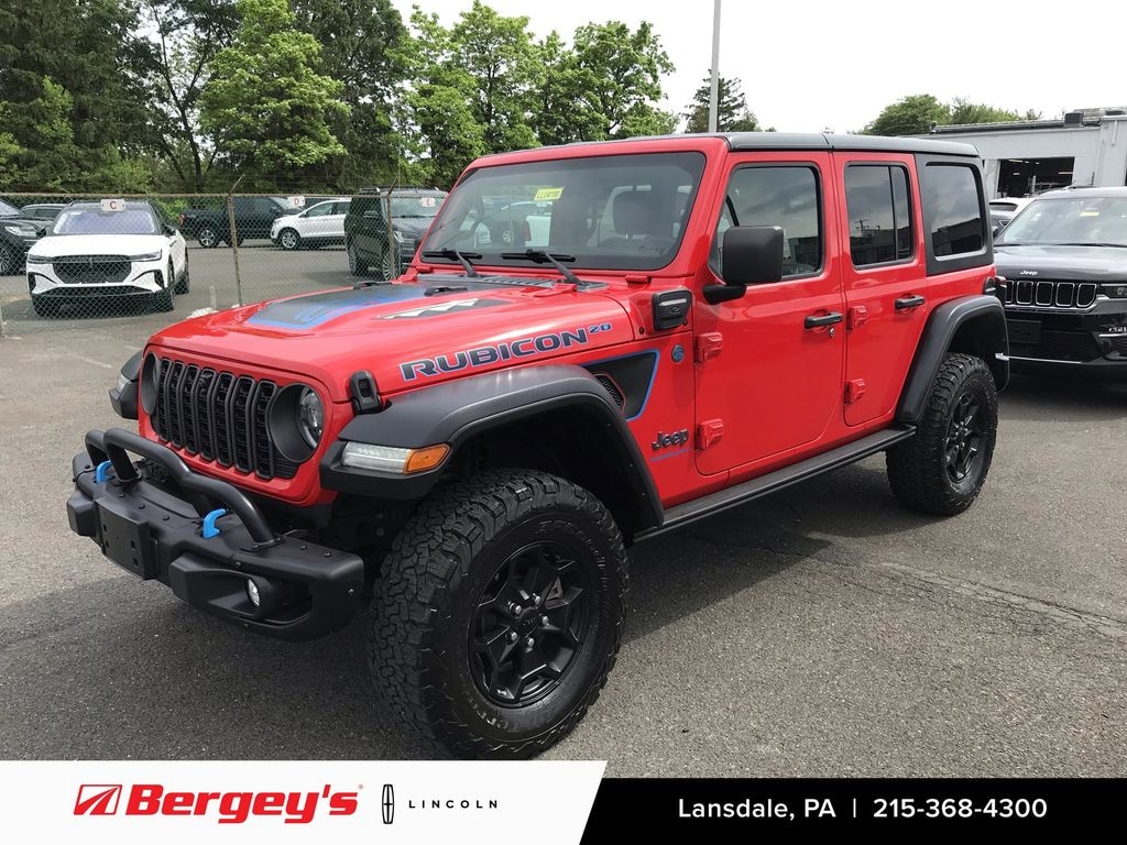 Used 2023 Jeep Wrangler Unlimited 4xe 2.0L 4WD Rubicon 20th Anniversary Hard Top w/ Cold Weather Pkg SUV