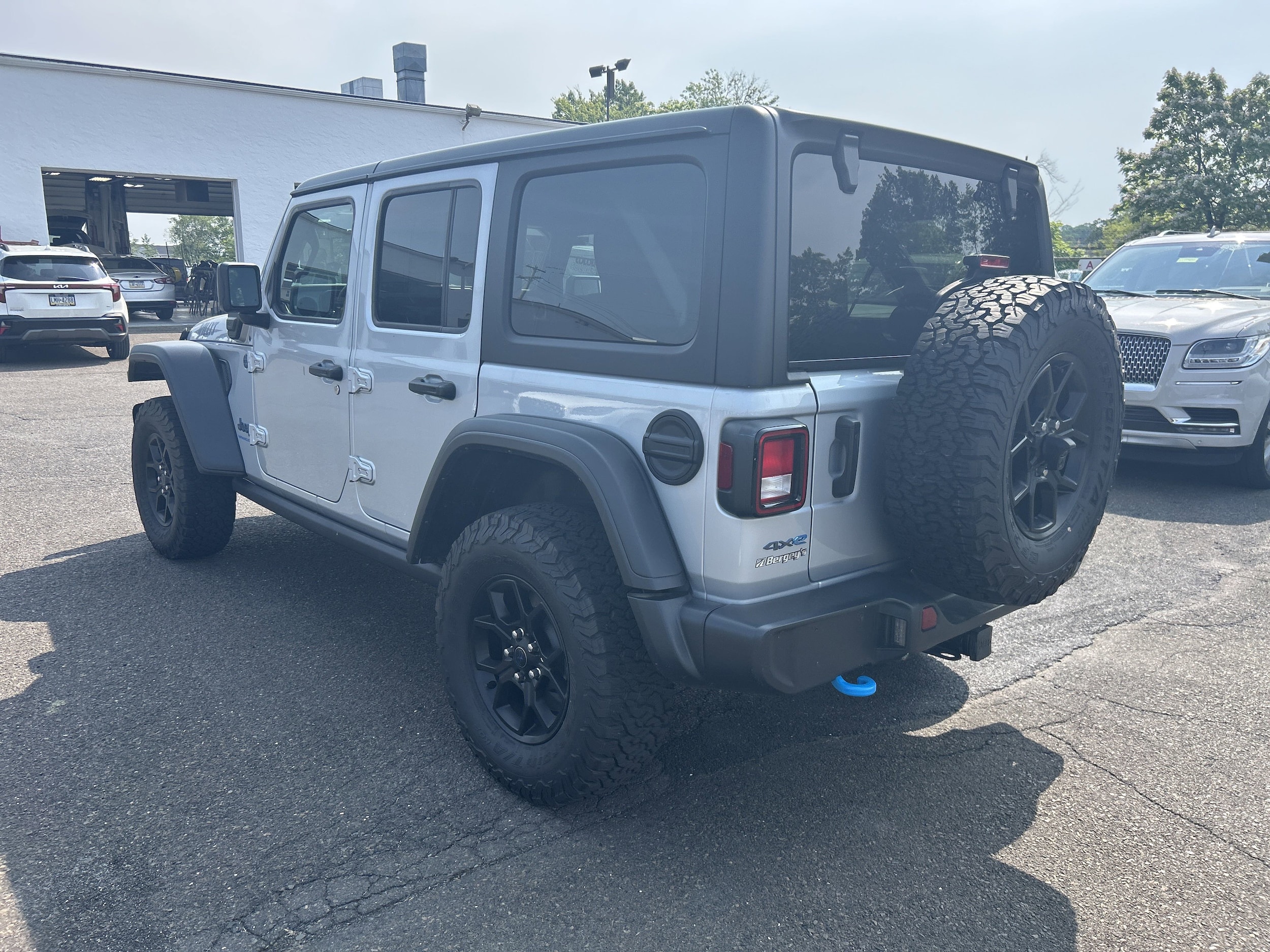 Used 2024 Jeep Wrangler 4xe Willys 4XE with VIN 1C4RJXN60RW148069 for sale in Lansdale, PA