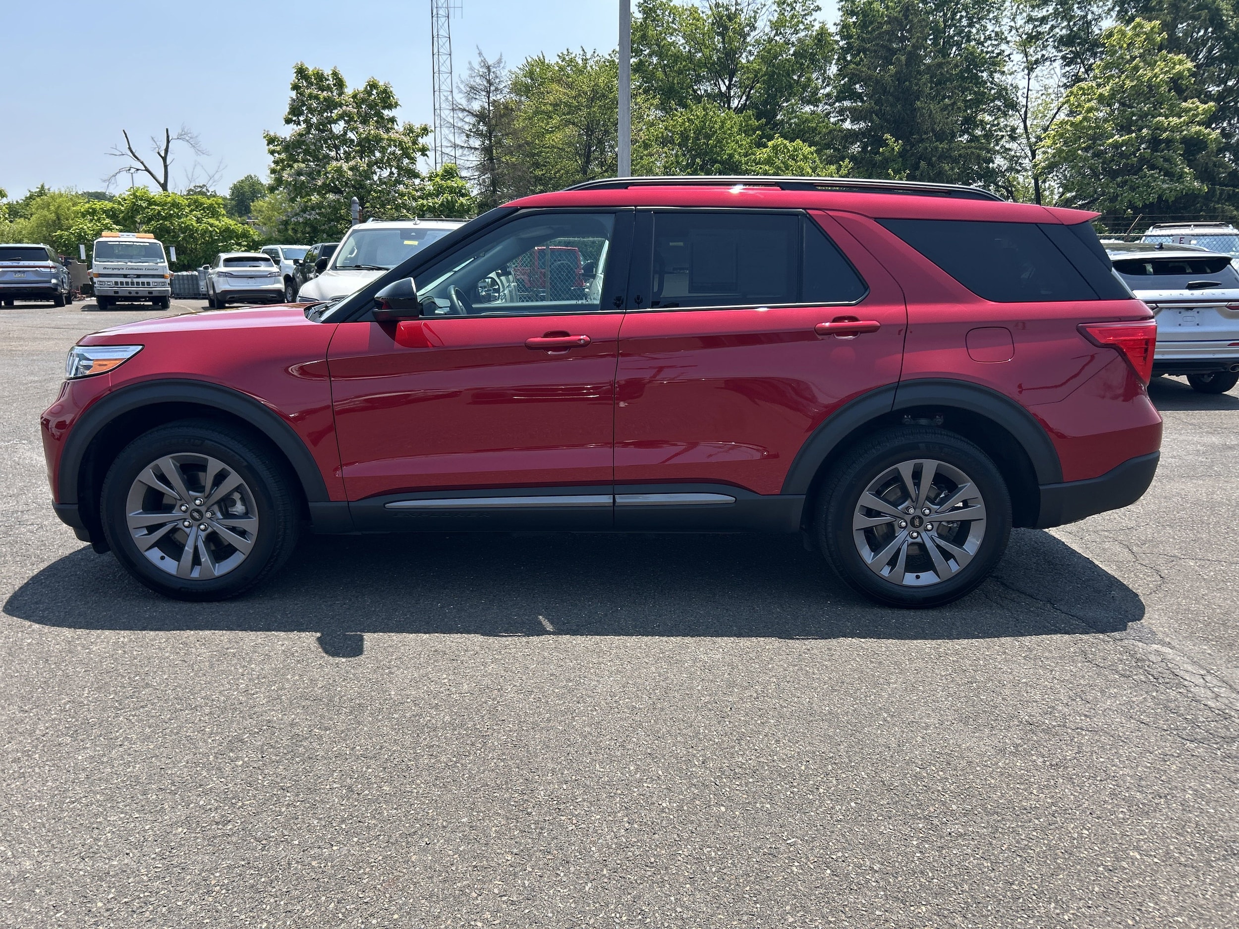 Used 2023 Ford Explorer XLT with VIN 1FMSK8DHXPGA31268 for sale in Lansdale, PA
