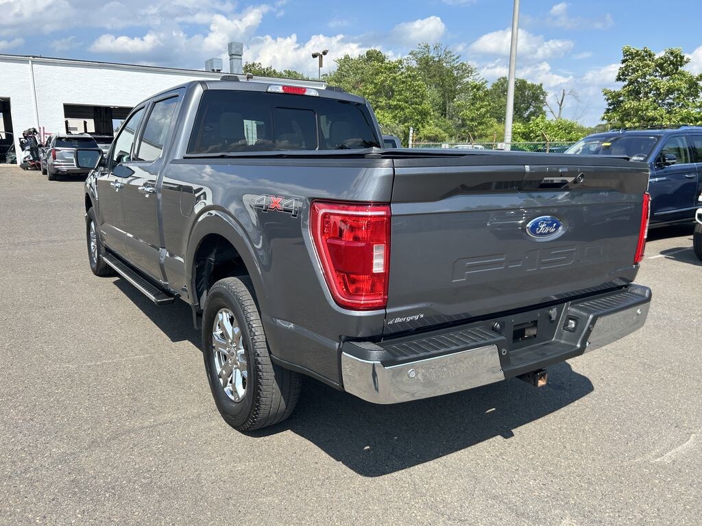 Used 2023 Ford F-150 3.5L 4WD XLT PowerBoost w/ Chrome Appearance & Trailer Tow Pkg Truck SuperCrew Cab