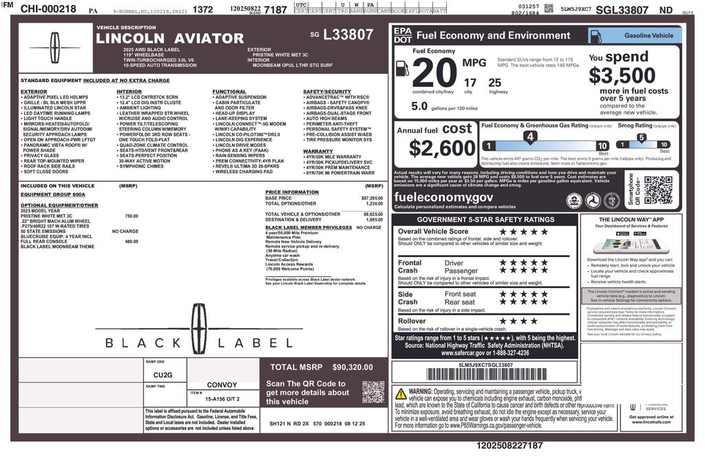 2025 Lincoln Aviator Black Label - Photo 14