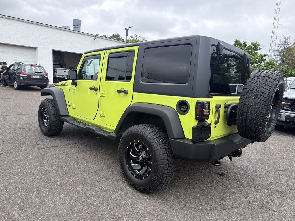Used 2016 Jeep Wrangler Unlimited 3.6L 4WD Sport Hard Top w/ Bluetooth & Satellite Radio SUV