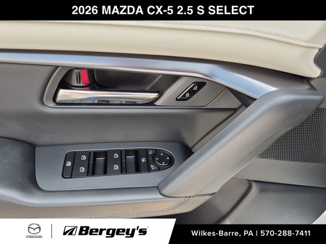 2026 Mazda CX-5 2.5 S Select AWD Sport Utility | Rhodium White